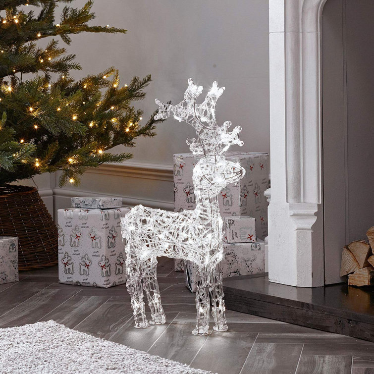 The Seasonal Aisle Christmas Standing Reindeer Lighted Display